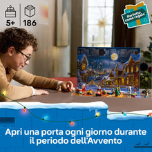 Carica l'immagine nel visualizzatore di Gallery, LEGO City Calendario dell'Avvento 2025 per Bambini e Bambine da 5 Anni - Gioco per il Conto alla Rovescia di Natale con 24 Sorprese tra cui Treno, Auto, Trattore e 7 Minifigure - Idea Regalo - 60475