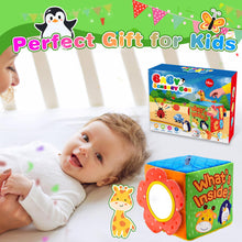 Carica l&#39;immagine nel visualizzatore di Gallery, HappyGoLucky Giochi Neonato 0-12 Mesi, Giochi Sensoriali per Neonati Regali Natale Bambini Giochi Montessori 6 Mesi Giochi per Neonati 0-3 Mesi Animali Giocattolo per Bambini Regalo Bambino