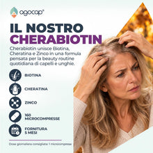 Carica l'immagine nel visualizzatore di Gallery, Integratori per Capelli, Biotina, Cheratina, Zinco. Vitamine per Capelli