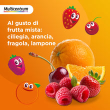 Carica l'immagine nel visualizzatore di Gallery, Multicentrum Vitagummy Integratore Alimentare Bambini 3+, 30 Compresse