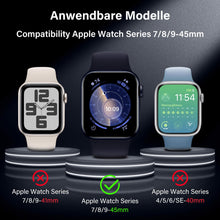 Carica l'immagine nel visualizzatore di Gallery, UniqueMe Pellicola Protettiva per Apple Watch 9/8/7 45 mm - 2 Pezzi