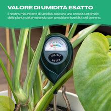 Carica l'immagine nel visualizzatore di Gallery, Netrox Misuratore Umidità Terreno per Piante e Vasi con Sensore Irrigazione