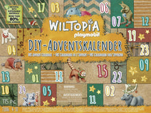 Carica l'immagine nel visualizzatore di Gallery, PLAYMOBIL Wiltopia 71006 Calendario Dell'Avvento Fai da Te, Viaggio degli Animali Intorno, Include 23 Animali da Tutto, Giocattolo Sostenibile per Bambini dai 4 Anni in su