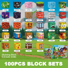 Carica l'immagine nel visualizzatore di Gallery, Costruzioni Magnetiche per Bambini 100 PCS 2CM 3+ Giochi Cubi Magnetici, Blocchi Building Blocks Giocattoli Montessori a Partire da 3 4 5 6 7 8 9 10 11 12 Anni Regali di Compleanno per Ragazzi