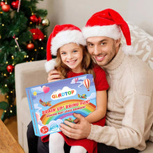 Carica l'immagine nel visualizzatore di Gallery, GLADTOP 52 Pezzi Costruzioni Magnetiche per Bambini, Giochi Bimbo 2 3 4 5 6 anni, Magneti Giocattoli Educativi Mattoncini