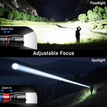 Carica l'immagine nel visualizzatore di Gallery, Blukar Torcia LED Ricaricabile, Torcia Potente con 2 Temperature di Colore