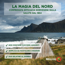 Carica l'immagine nel visualizzatore di Gallery, Moller’s ® | Omega 3 Per Bambini | Olio di pesce omega-3 naturale | Con DHA ed EPA, Senza glutine, lattosio o zuccheri a