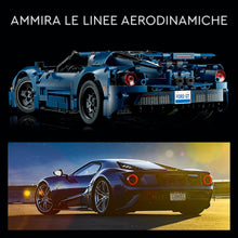 Carica l'immagine nel visualizzatore di Gallery, LEGO Technic Ford GT 2022, Kit Modellino di Auto da Costruire per Adulti, Idea Regalo per Uomo, Donna, Lui, Lei, Marito o Moglie, Supercar in Scala 1:12 con Dettagli Originali, Set da Collezione 42154