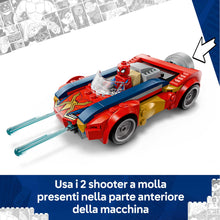 Carica l'immagine nel visualizzatore di Gallery, LEGO Marvel Auto di Spider-Man vs. Venomized Wolverine 76336