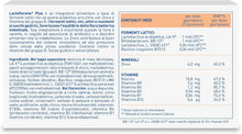 Carica l'immagine nel visualizzatore di Gallery, Lactoflorene Plus, Integratore Fermenti Lattici Vivi per l'Equilibrio Intestinale, con Zinco e Vitamine B, 18 Flaconcini, Senza Glutine e Senza Lattosio