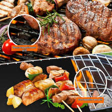 Carica l'immagine nel visualizzatore di Gallery, Relota 8PCS BBQ Griglia Tappetini, Tappetini da Barbecue Tappetino, 40x33CM