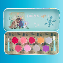 Carica l'immagine nel visualizzatore di Gallery, Lip Smacker Frozen Lip &amp; Face Color Tin, Set di Trucchi Frozen per Bambini con Lucidalabbra e Ombretti Luminosi e Colorati, Accessori Beauty Inclusi
