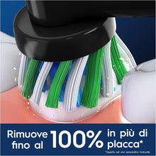 Carica l'immagine nel visualizzatore di Gallery, Oral-B Testine di Ricambio, Cross Action, Nere, 16 Ricambi