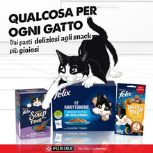 Carica l'immagine nel visualizzatore di Gallery, FELIX Le Ghiottonerie Cibo Umido per Gatti Adulti, 80 Bustine da 85g, Carne