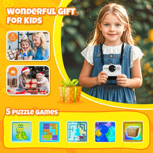 Carica l'immagine nel visualizzatore di Gallery, HiMont Macchina Fotografica Bambini Istantanea, Fotocamera Istantanea per Bambini HD/1080P con Scheda da 32 GB e 3 Rotoli di Carta da Stampa, Regalo per Bambini per Ragazze Ragazzi da 3-14