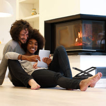 Carica l'immagine nel visualizzatore di Gallery, Relaxdays Bricchettatrice per Cartone, Pressa per la Carta in Acciaio, Compattatore di Rifiuti Domestici Manuale, Nero