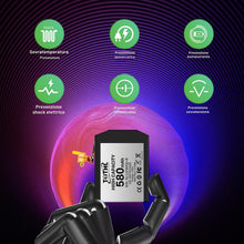 Carica l'immagine nel visualizzatore di Gallery, Batteria di ricambio per Samsung Gear S3, 580 mAh, EB-BR760ABE, compatibile con Samsung Gear SM-R760 SM-R770 SM-R765 Gea
