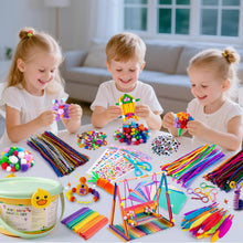 Carica l'immagine nel visualizzatore di Gallery, Sundaymot 5000 Pezzi Lavoretti Creativi per Bambini, Art Craft Set