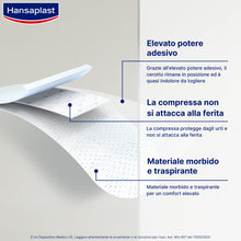 Carica l'immagine nel visualizzatore di Gallery, Hansaplast Sensitive Cerotti XL, 5 Pezzi