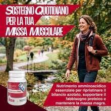 Carica l'immagine nel visualizzatore di Gallery, NAMED Nutrixam Integratore Aminoacidi Essenziali EAA | Aminoacidi Ramificati BCAA | Supporto per Recupero Muscolare, Energia e Benessere Fisico | Integratore Completo Adulti | FMS, 200 Compresse