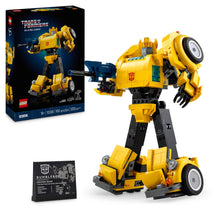 Carica l&#39;immagine nel visualizzatore di Gallery, LEGO Icons Transformers Bumblebee Action Figure Robot da Collezione, Kit Modellismo da Costruire per Adulti a Tema Cinematografico Convertibile in Modalità Veicolo, Regalo per Uomo o Donna 10338