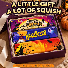Carica l'immagine nel visualizzatore di Gallery, 3 Squishy "Butter" a tema Halloween (giocattoli antistress morbidi)