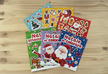 Carica l'immagine nel visualizzatore di Gallery, EURO PUBLISHING - Valigetta di Natale (include 2 libri da colorare+1 sticker book+100 stickers attacca e stacca)