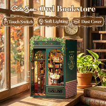 Carica l'immagine nel visualizzatore di Gallery, CUTEBEE Book Nook Kit - Casa in Miniatura da Costruire (Own Bookstore)
