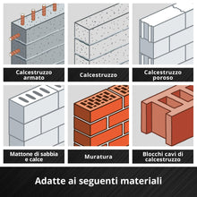 Carica l'immagine nel visualizzatore di Gallery, Einhell 7 pezzi set di punte SDS Plus, 160 mm, Ø 6–14 mm