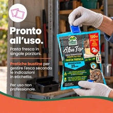 Carica l'immagine nel visualizzatore di Gallery, Albagarden - Veleno per Topi Potente - Topicida in Pasta per Topi