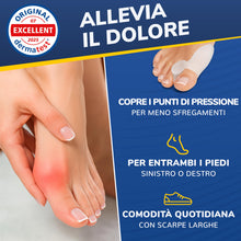 Carica l'immagine nel visualizzatore di Gallery, Alluce Valgo Correttore Tutore Alluce Valgo 6 Pezzi Silicone