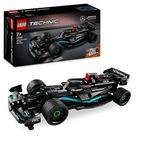 LEGO Technic Mercedes-AMG F1 W14 E Performance Pull-Back, Gioco Creativo per Bambini e Bambine da 7 Anni in su, Macchina Giocattolo da Costruire, Modellino di Auto da Corsa, Veicolo Idea Regalo 42165