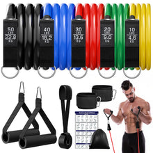 Carica l'immagine nel visualizzatore di Gallery, Fokky Elastici Fitness 150LBS, 5 Livelli di Elastico Palestra per Pilates