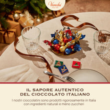 Carica l'immagine nel visualizzatore di Gallery, Venchi, Cofanetto Natale con 16 Mini Blend Fondenti, Cioccolato fondente al 60%, 75% e 90%, Edizione Limitata, 47 Gr, Senza Glutine, Senza Coloranti e Conservanti, Vegano, Idea Regalo Natale