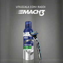 Carica l'immagine nel visualizzatore di Gallery, Gillette Series la Schiuma da Barba Lenitiva con Aloe Vera, per Pelli Sensibili, Protezione Completa Contro le Irritazio