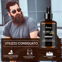 Carica l'immagine nel visualizzatore di Gallery, Olio da Barba Uomo per 30ml Beard Growth Oil per Idrata, Lenisce, Stimola Crescita e Splendere Perfetto per la Cura Della Barba e Baffi
