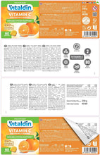 Carica l'immagine nel visualizzatore di Gallery, VITALDIN Gommose Vitamina C 240mg Bambini e Adulti - 80uds