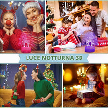 Carica l'immagine nel visualizzatore di Gallery, UneedMe Regali unicorno per ragazze, unicorno luce notturna per bambini, giocattoli per bambini età 3 4 5 6 7 8 9+ anni,