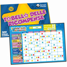 Carica l'immagine nel visualizzatore di Gallery, Tabella delle Ricompense per Bambini. La Tabella Magnetica Star Stimola i Bambini a Comportarsi Bene. Include 80+ Faccende Domestiche e 300 Stelle - Versione migliorata, in Italiano