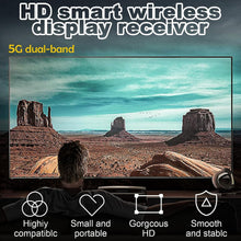 Carica l'immagine nel visualizzatore di Gallery, OBEST Wireless HDMI Dongle Streaming, 5G HD HDMI Wi-Fi Display Dongle, ricevitore 4K Wireless Display Ricevitore per telefoni cellulari, tablet, Macs, Samsung, LG, HTC, PC, supporta Miracast, Airplay,