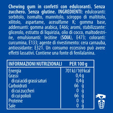 Carica l'immagine nel visualizzatore di Gallery, Vigorsol Air Action, Chewing Gum, Gusto Menta, Senza Zucchero, Senza Glutine, Barattolo da 100 Gomme da Masticare, Ideal