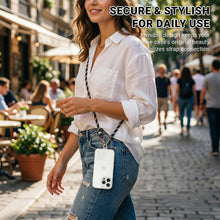 Carica l'immagine nel visualizzatore di Gallery, Toppe di Ricambio per Cordino,10 pezzi Toppa Cordino Cellulare Patches Adesive Trasparenti Compatibili con Maggior Parte
