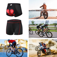 Carica l&#39;immagine nel visualizzatore di Gallery, SOLO ACTFIT Pantaloncini Intimo Ciclismo da Uomo MTB Ciclismo Mutande Gel 3D Imbottite Bicicletta Pants Traspiranti Antiscivolo