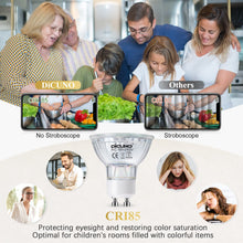 Carica l'immagine nel visualizzatore di Gallery, DiCUNO Lampadina LED GU10 6W, Equiv. 60W, 2700K, 550lm, 6 Pezzi