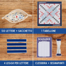 Carica l'immagine nel visualizzatore di Gallery, Spin Master Editrice Giochi, Scarabeo Classico, Edizione 2023, Giochi da Tavolo, Giochi di Società da Giocare in Famiglia e tra Amici, Adatto per Adulti e Bambini, da 2 a 4 Giocatori, 8+ Anni