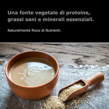Carica l'immagine nel visualizzatore di Gallery, Sunita Crema di Tahini Integrale Biologica - Premium Tahina Crema di Sesamo - Salsa di Tahini Ricca e Cremosa per Hummus e Salse - 680g