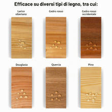 Carica l'immagine nel visualizzatore di Gallery, Roxil Impregnante legno idrorepellente (1 litro) -10 anni sigillante per legno, trattamento trasparente impermeabilizzan