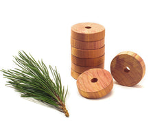 Carica l'immagine nel visualizzatore di Gallery, 40x Repellente antitarme biologico naturale e sacchetto di cotone - Certificato FSC® - Prodotto naturale 100% biologico 
