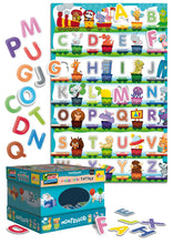 Carica l'immagine nel visualizzatore di Gallery, Liscianigiochi Montessori Alfabeto Tattile, 72446, 3-6 anni, Contiene alfabetiere, lettere sagomate, scatola tattile e istruzioni