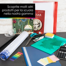 Carica l&#39;immagine nel visualizzatore di Gallery, OfficeTree 25x Copertina Trasparente Quaderno A4 - Copertine Trasparenti Quaderni A4 con Alette - Copertine Trasparenti Quaderni A4 - Copertine Libri Scolastici A4 - Made in Germany